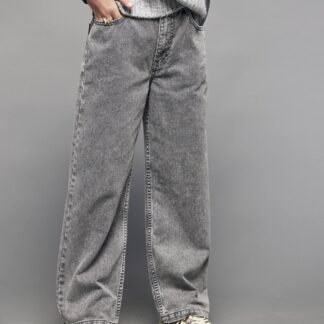 Loose-Fit Jeans for Girls, JONEN denim grey
