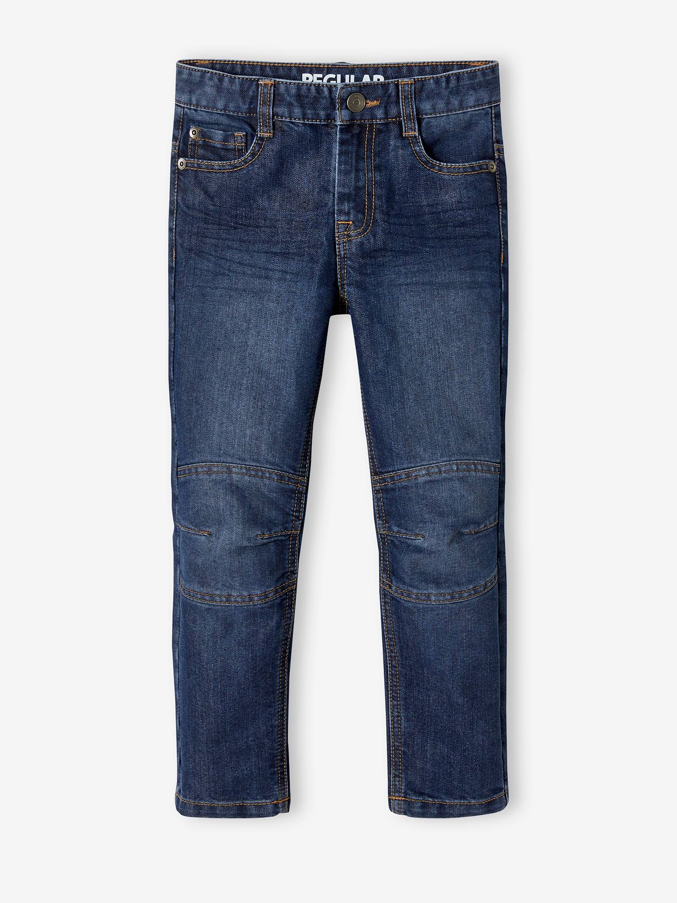 MEDIUM Hip MorphologiK Indestructible Straight Leg "Waterless" Jeans blue dark solid