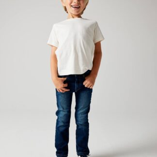 MEDIUM Hip, MorphologiK Straight Leg Waterless Jeans, for Boys dark blue