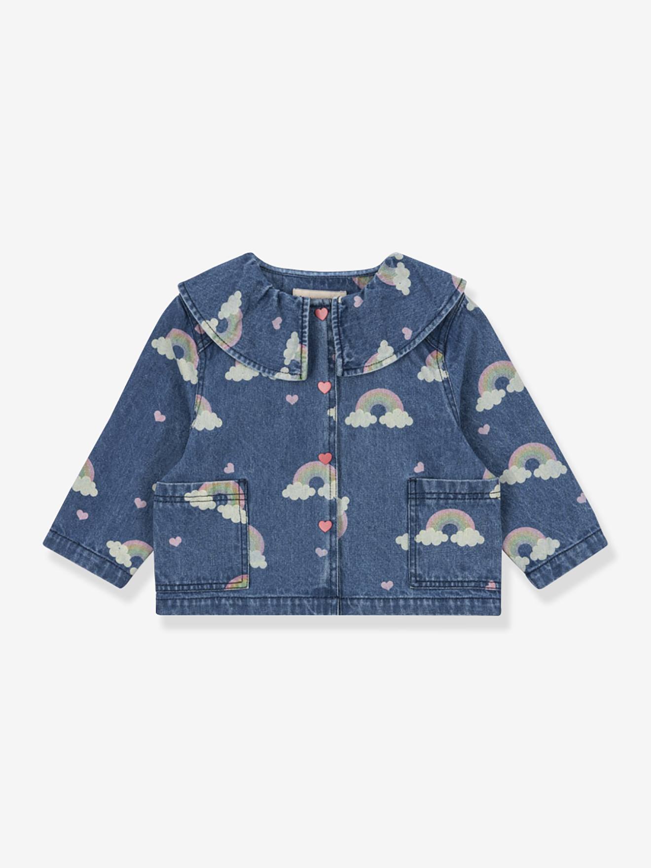 Magot KONGES SLOJD denim overshirt denim blue