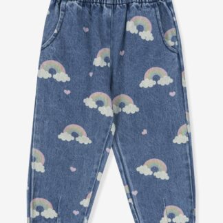 Magot KONGES SLOJD printed jeans denim blue