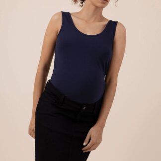 Maternity Denim Skirt, June by ENVIE DE FRAISE black