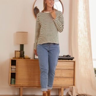 Maternity Jeans with Seamless Belly-Wrap blue light solid