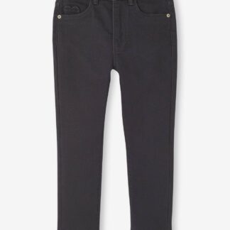 MorphologiK slim trousers for girls, medium anthracite