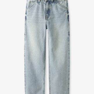 NAME IT boy's worker style straight leg jeans bleached denim