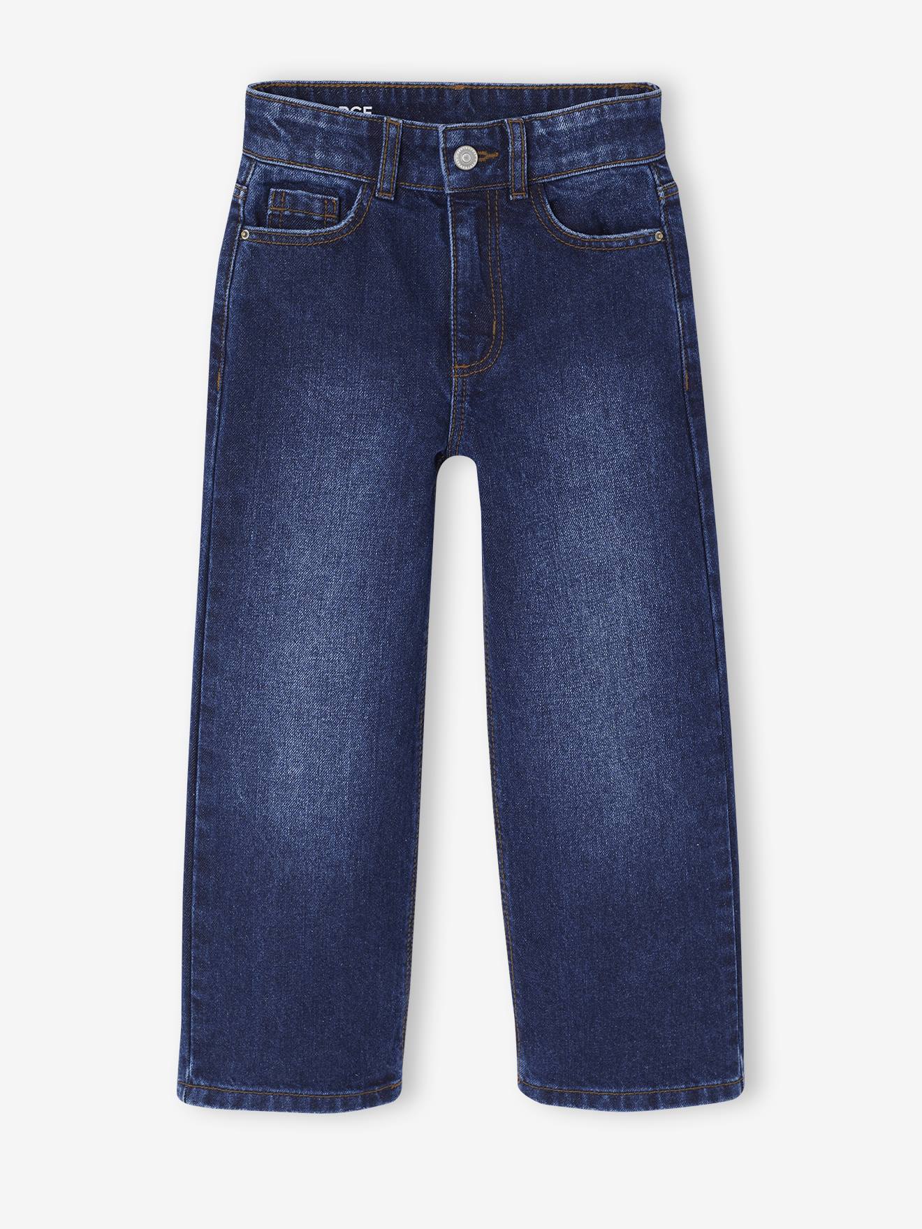 NARROW Hip, MorphologiK Wide-Leg Jeans for Girls deep blue