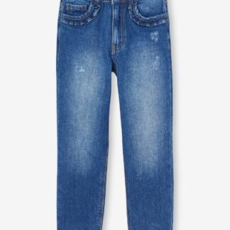 NARROW Hip, Straight Leg MorphologiK Jeans for Girls deep blue