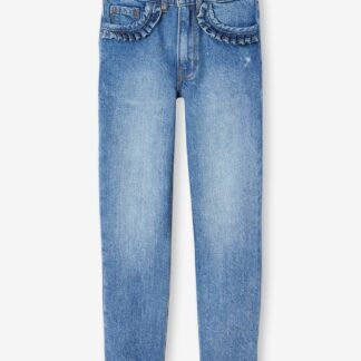 NARROW Hip, Straight Leg MorphologiK Jeans for Girls stone