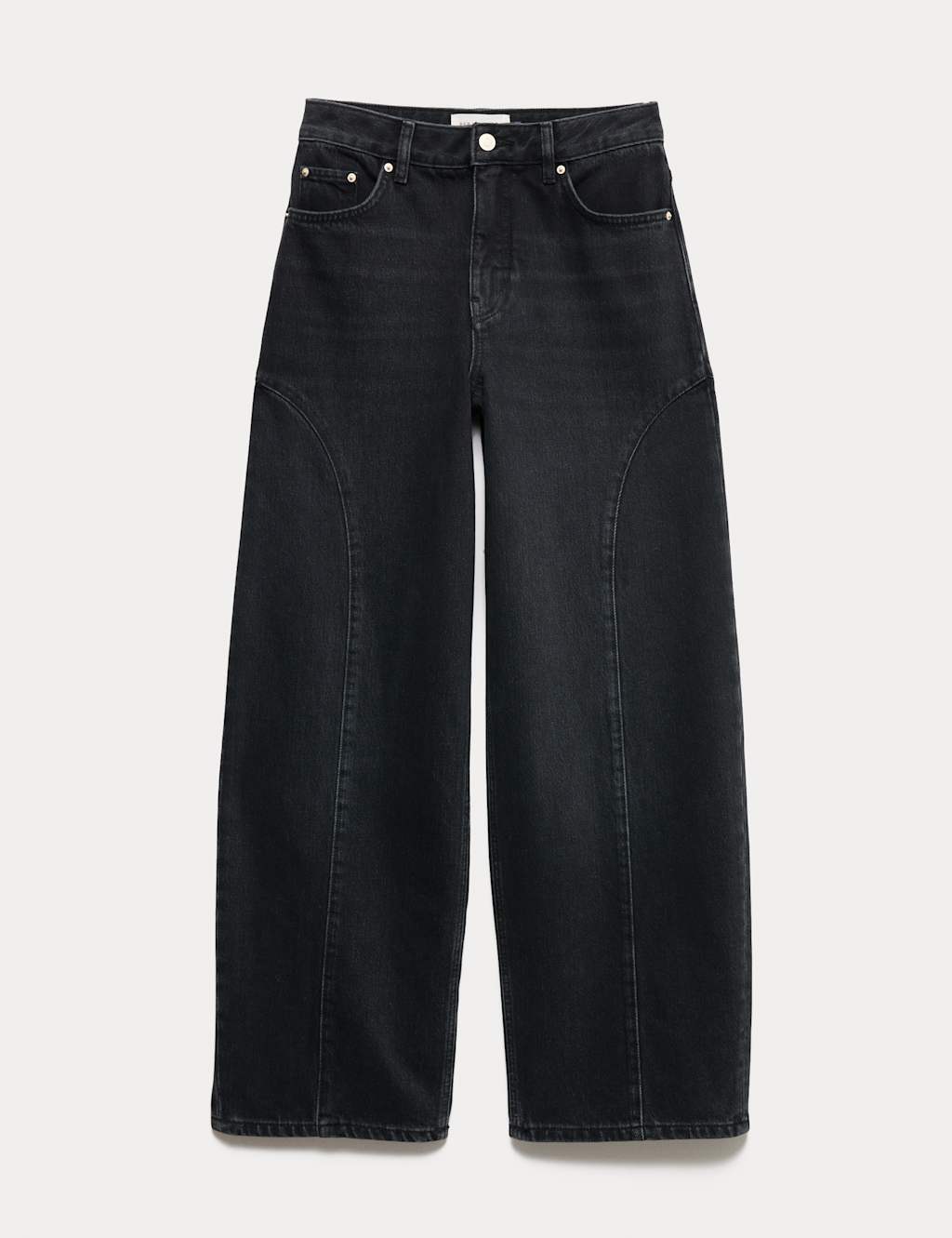 Per Una Western Tapered Jeans Black