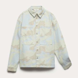 Pure Cotton Denim Camouflage Shirt (2-16 Yrs) Multi
