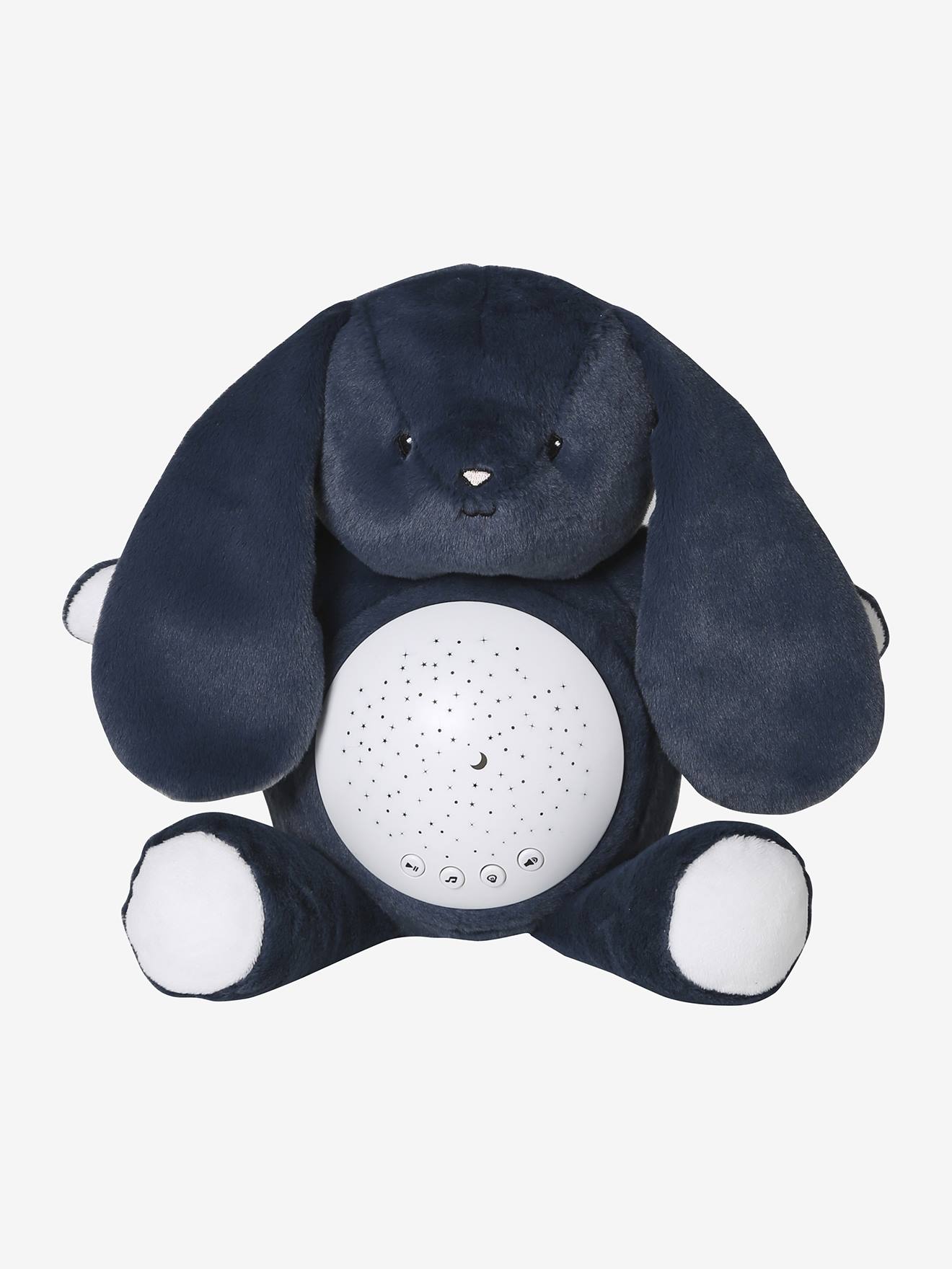 Stars Projecting Fox Night Light denim blue