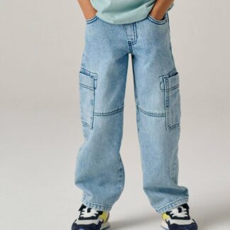 Trouser with multiple pockets for boys double stone