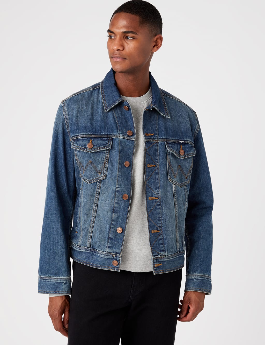 Wrangler Classic Denim Jacket Blue