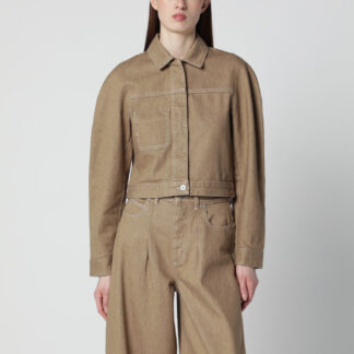Beige Ovalo cargo jacket