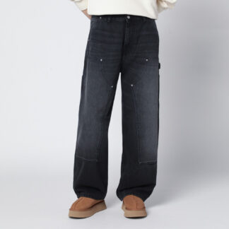 Brandon Double Knee pants in black