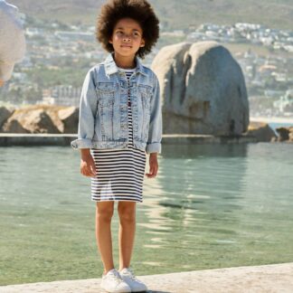 Denim Jacket for Girls light blue