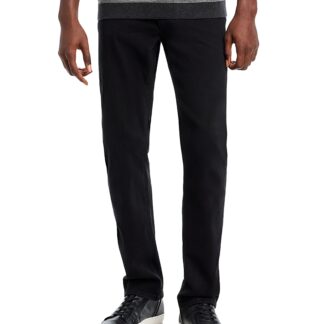 Frame Jetset Modern Straight Fit Jeans in Black