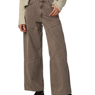 Joe's Jeans The Harlowe Seamed Wide Leg Jeans in Tiramisu