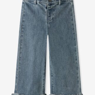 Lil' Atelier MINI girls' wide-leg jeans bleached denim
