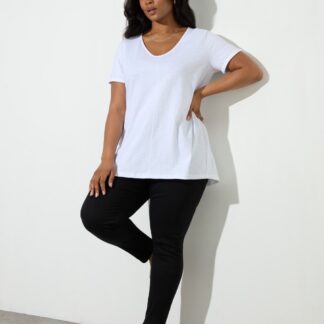 Live Unlimited London Denim Jeggings Black