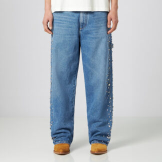 Over denim pants Crystals