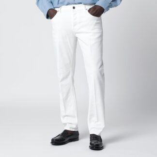 White Reggae Tapered Trousers