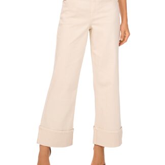 1.state High Rise Flared Jeans in New Ivory