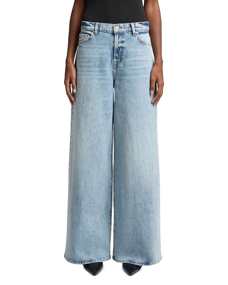 7 For All Mankind Marie Wide Leg Jeans in Ode To