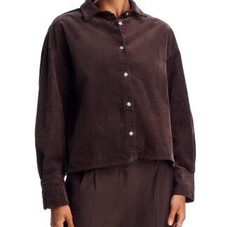 7 For All Mankind Nina Cropped Shirt