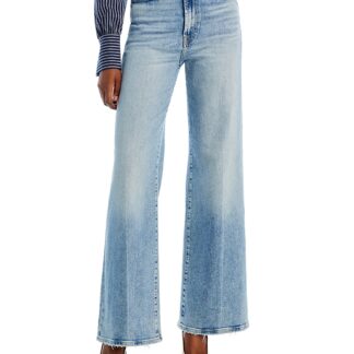 7 For All Mankind Ultra High Rise Jo Wide Leg Jeans in Must