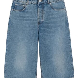 AMI PARIS DENIM BERMUDA SHORTS Size: 36, colour: BLUE