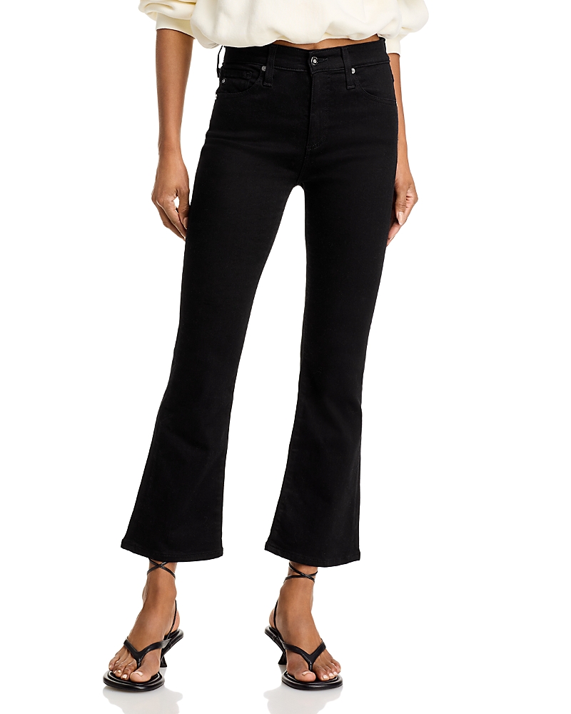 Ag Farrah Mid Rise Cropped Bootcut Jeans in Alchemy