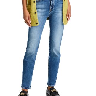 Ag Mari High Rise Slim Straight Jeans in 15 Years Shoreline