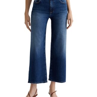 Ag Mid Rise Cropped Wide Leg Jeans in 7 Years La Jolla