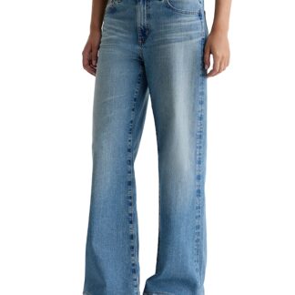Ag Saige High Rise Wide Leg Jeans in Western Front