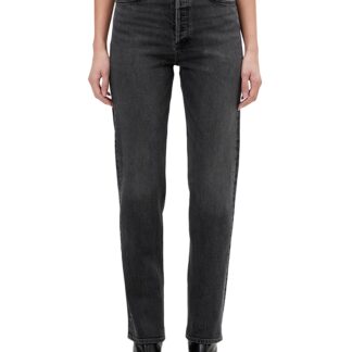 Agolde 90's Pinch Waist High Rise Straight Jeans in Radius