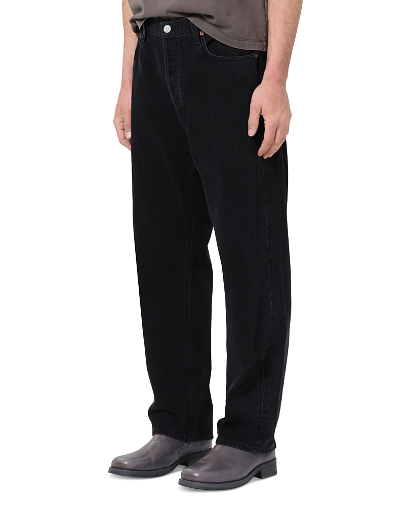 Agolde 90s Relaxed Fit Mid Rise Jeans in Kember Black