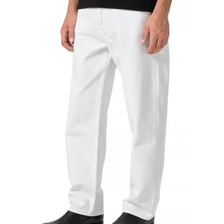 Agolde 90s Relaxed Straight Fit Jeans in Milkshake White