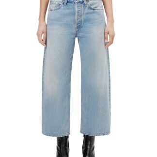 Agolde Arc Mid Rise Crop Wide Jeans in Orten