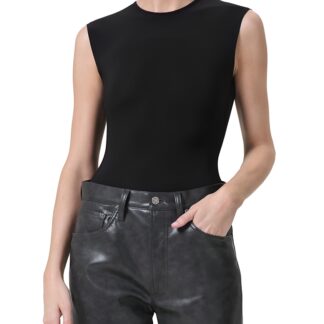 Agolde Aura Sleeveless Bodysuit