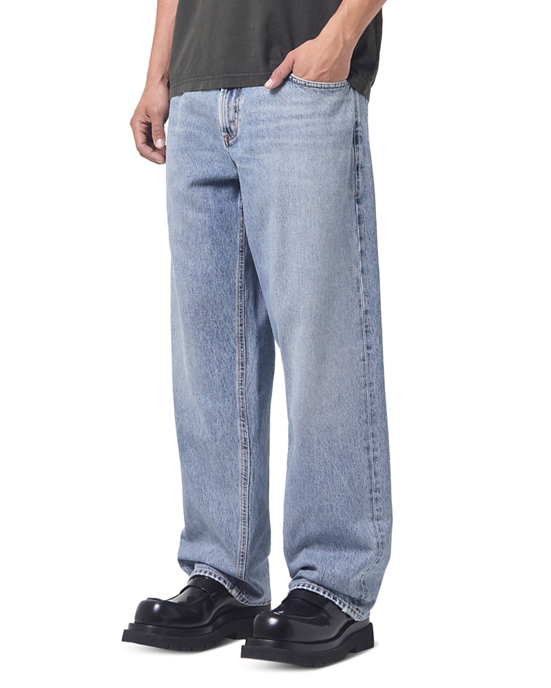 Agolde Fusion Relaxed Straight Leg Jeans in Ratio