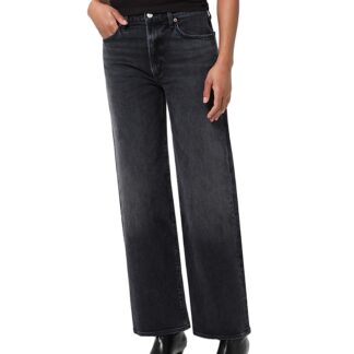 Agolde Harper Mid Rise Relaxed Straight Jeans in Radius