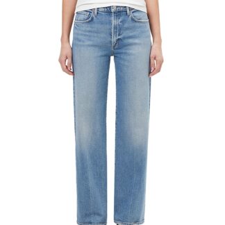 Agolde Harper Mid Rise Straight Leg Jeans in Forum