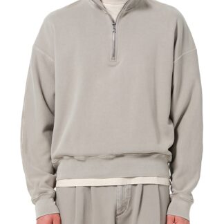 Agolde Idris Quarter Zip Sweatshirt