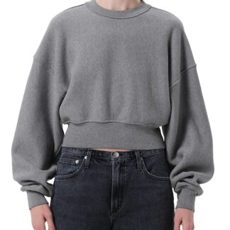Agolde Kit Shrunken Crewneck Sweater