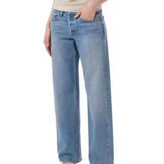 Agolde Low Rise Baggy Jeans in Vault