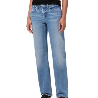 Agolde Low Rise Slim Leg Jeans in Kindle