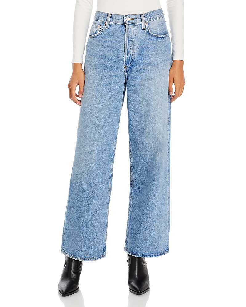 Agolde Low Slung Baggy Jeans in Libertine
