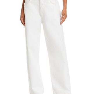Agolde Low Slung Baggy Jeans in Milkshake