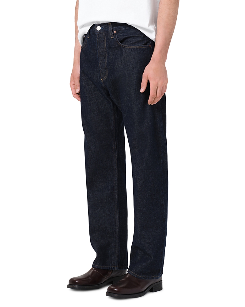 Agolde Magnus Regular Fit Jeans in Rinse Black